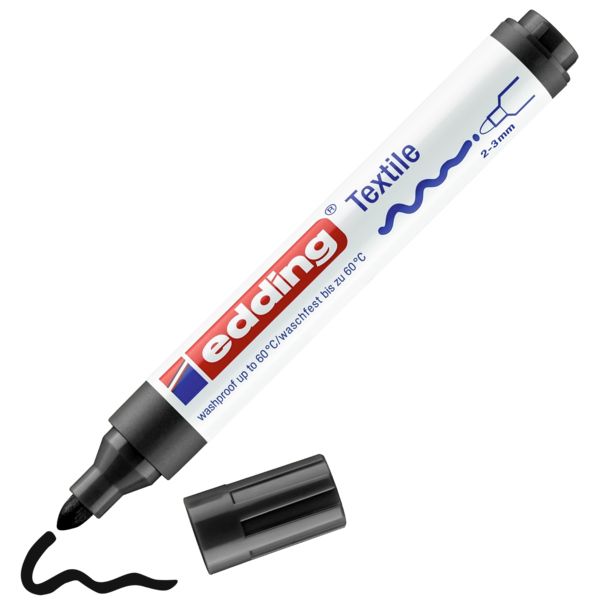 Produktbild: EDDING&reg; Textil Marker 4500, schwarz