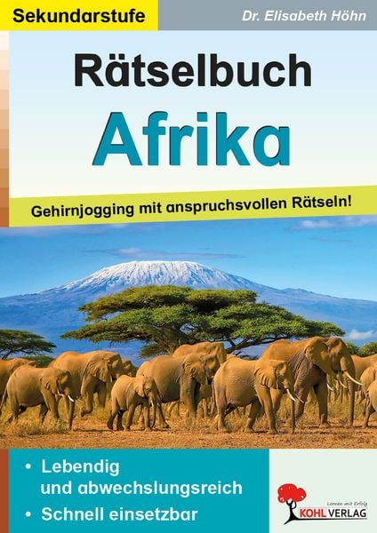 Produktbild: R&auml;tselbuch Afrika