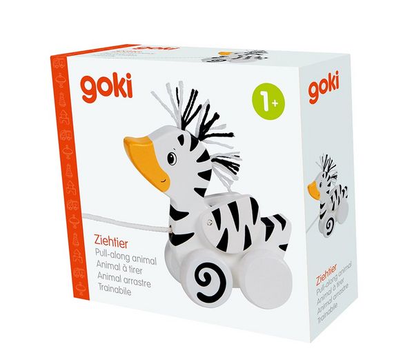 Produktbild: Ziehtier Zebra-Ente