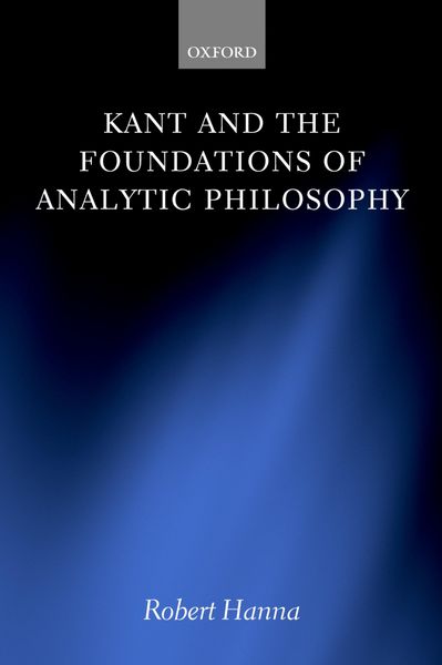 Produktbild: Kant and the Foundations of Analytic Philosophy
