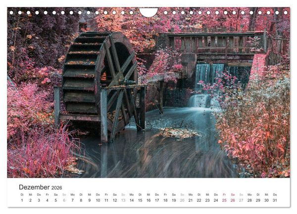 Produktbild: Cottbus und seine Umgebung in Infrarot (Wandkalender 2026 DIN A4 quer), CALVENDO Monatskalender