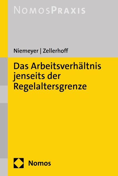 Produktbild: Das Arbeitsverh&auml;ltnis jenseits der Regelaltersgrenze