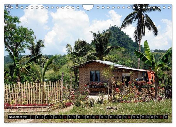 Produktbild: Kontrastreiche Philippinen (Wandkalender 2026 DIN A4 quer), CALVENDO Monatskalender
