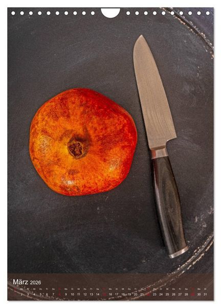 Produktbild: Granatapfel (Wandkalender 2026 DIN A4 hoch), CALVENDO Monatskalender