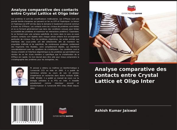 Produktbild: Analyse comparative des contacts entre Crystal Lattice et Oligo Inter