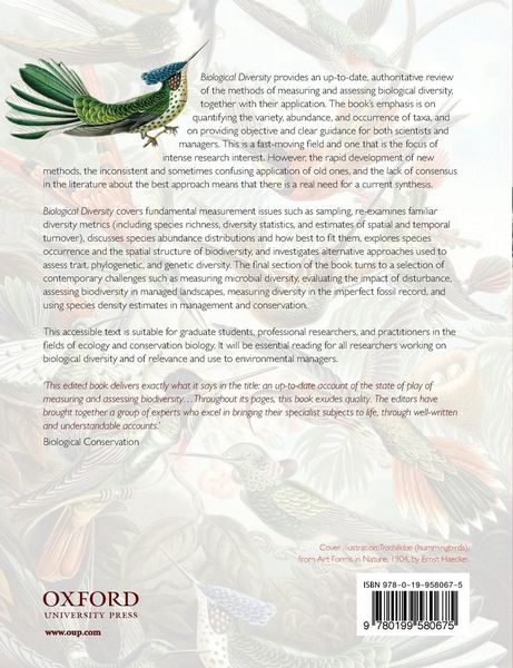 Produktbild: BIOLOGICAL DIVERSITY P