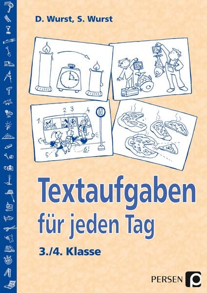 Produktbild: Textaufgaben f&uuml;r jeden Tag - 3./4. Klasse
