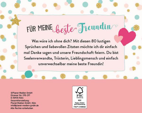 Produktbild: Eine beste Freundin ist wie die gro&szlig;e Liebe - nur besser