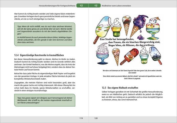 Produktbild: Kreative Ausmaltechniken - Malb&uuml;cher zum Leben erwecken!