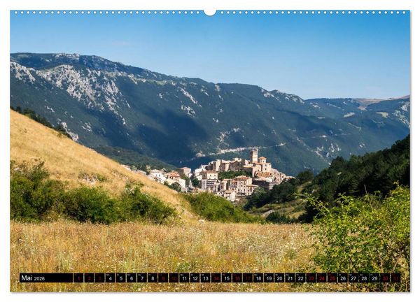 Produktbild: Einsame D&ouml;rfer - Eine Wanderung in den Abruzzen (Wandkalender 2026 DIN A2 quer), CALVENDO Monatskalender
