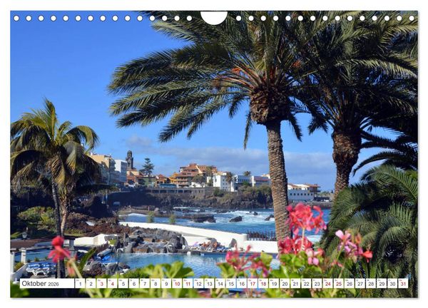 Produktbild: Teneriffa Insel der Gl&uuml;ckseligen (Wandkalender 2026 DIN A4 quer), CALVENDO Monatskalender