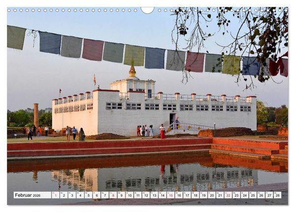 Produktbild: BUDDHISMUS in NEPAL (Wandkalender 2026 DIN A3 quer), CALVENDO Monatskalender