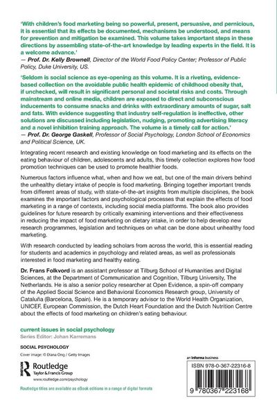 Produktbild: The Psychology of Food Marketing and Overeating