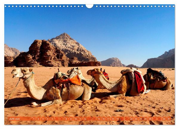 Produktbild: Jordanien - Haschemitisches K&ouml;nigreich (Wandkalender 2026 DIN A3 quer), CALVENDO Monatskalender