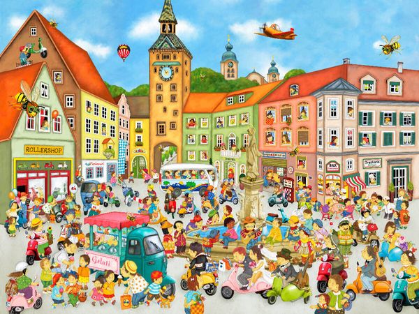 Produktbild: Sommer in der Stadt (Puzzle)