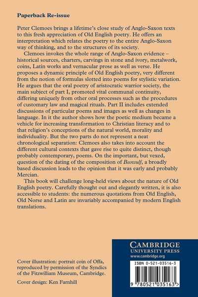 Produktbild: Interactions of Thought and Language in Old English Poetry