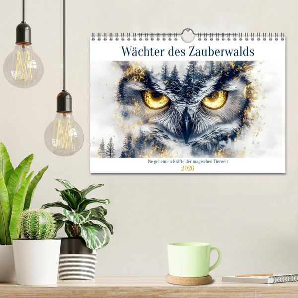 Produktbild: W&auml;chter des Zauberwaldes (Wandkalender 2026 DIN A4 quer), CALVENDO Monatskalender