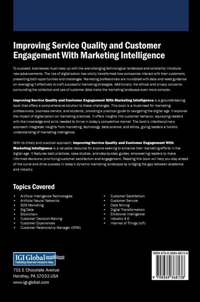 Produktbild: Improving Service Quality and Customer Engagement With Marketing Intelligence