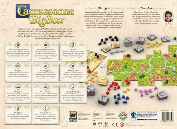Produktbild: Carcassonne BigBox