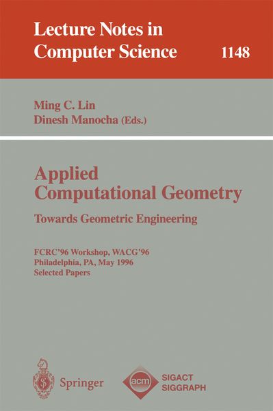 Produktbild: Applied Computational Geometry. Towards Geometric Engineering