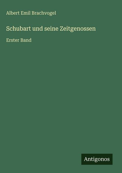 Produktbild: Schubart und seine Zeitgenossen