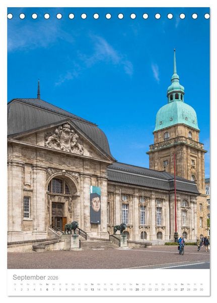 Produktbild: Meine Stadt Darmstadt (Tischkalender 2026 DIN A5 hoch), CALVENDO Monatskalender