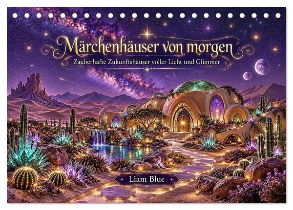 Produktbild: M&auml;rchenh&auml;user von morgen (Tischkalender 2027 DIN A5 quer), CALVENDO Monatskalender