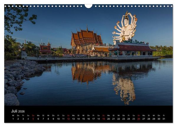 Produktbild: Koh Samui (Wandkalender 2026 DIN A3 quer), CALVENDO Monatskalender