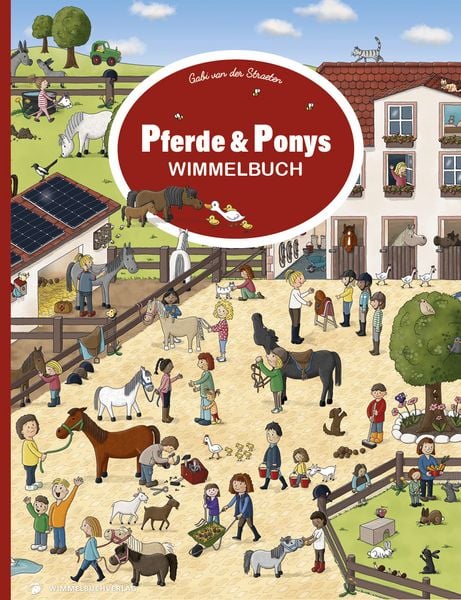 Produktbild: Pferde und Ponys Wimmelbuch Pocket