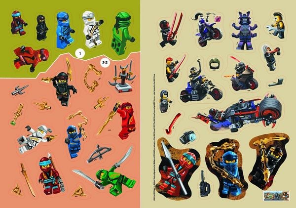 Produktbild: LEGO&reg; NINJAGO&reg; &ndash; Stickerspa&szlig;