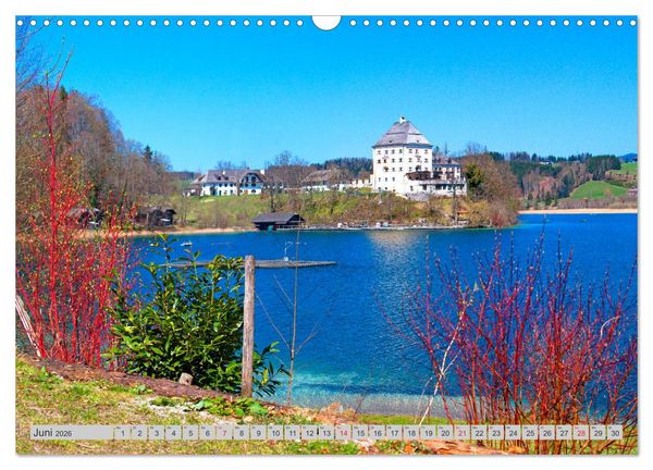 Produktbild: Rund um den Fuschlsee (Wandkalender 2026 DIN A3 quer), CALVENDO Monatskalender