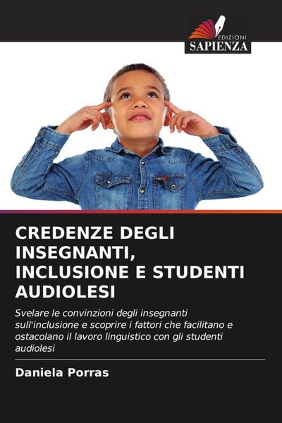 Produktbild: CREDENZE DEGLI INSEGNANTI, INCLUSIONE E STUDENTI AUDIOLESI