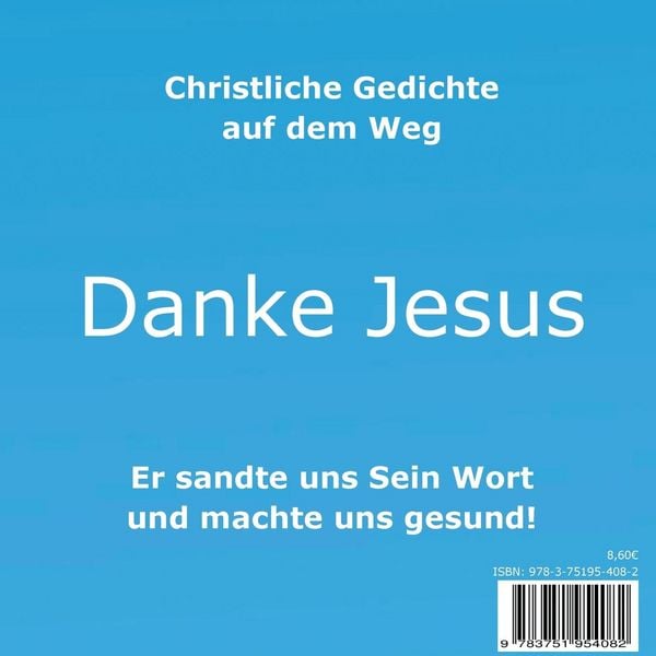 Produktbild: Christliche Gedichte