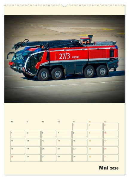 Produktbild: Feuerwehr - der Kalender (hochwertiger Premium Wandkalender 2026 DIN A2 hoch), Kunstdruck in Hochglanz