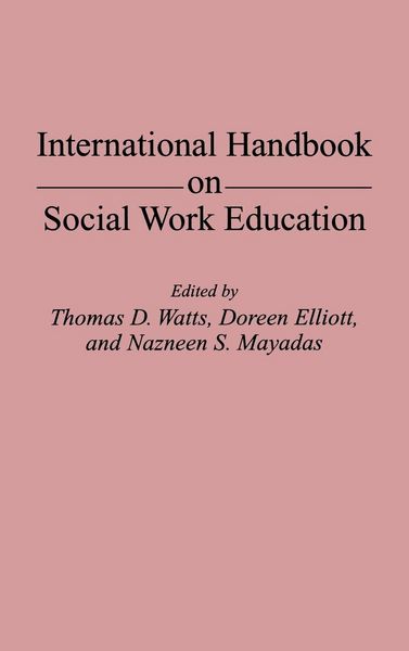 Produktbild: International Handbook on Social Work Education