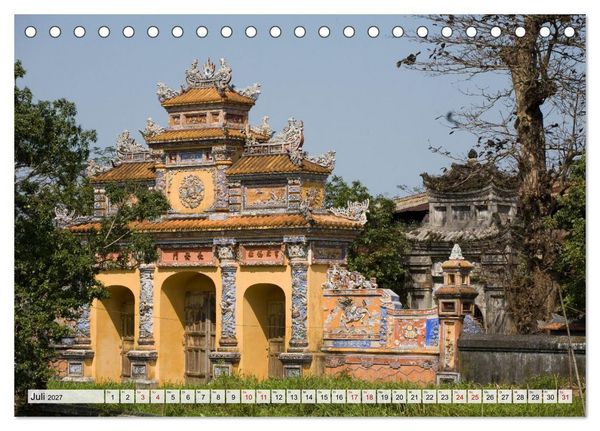 Produktbild: Vietnam - Momente einer Reise (Tischkalender 2027 DIN A5 quer), CALVENDO Monatskalender