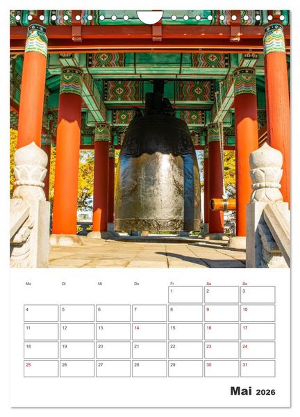 Produktbild: Busan - Reiseplaner (Wandkalender 2026 DIN A4 hoch), CALVENDO Monatskalender