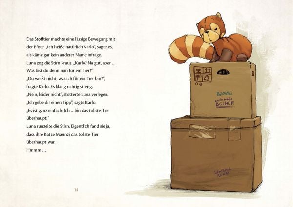 Produktbild: Luna und der Katzenb&auml;r Band 1