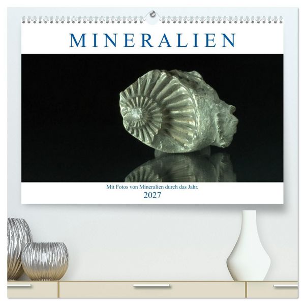 Produktbild: Mineralien (hochwertiger Premium Wandkalender 2027 DIN A2 quer), Kunstdruck in Hochglanz