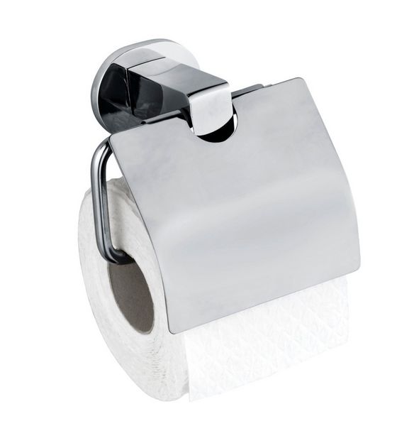 Produktbild: UV-Loc&reg; Toilettenpapierhalter mit Deckel Mod. Maribor, Befestigen ohne Bohren