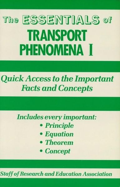 Produktbild: Transport Phenomena I Essentials