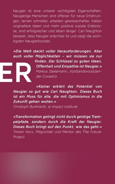Produktbild: Die Kraft der Neugier