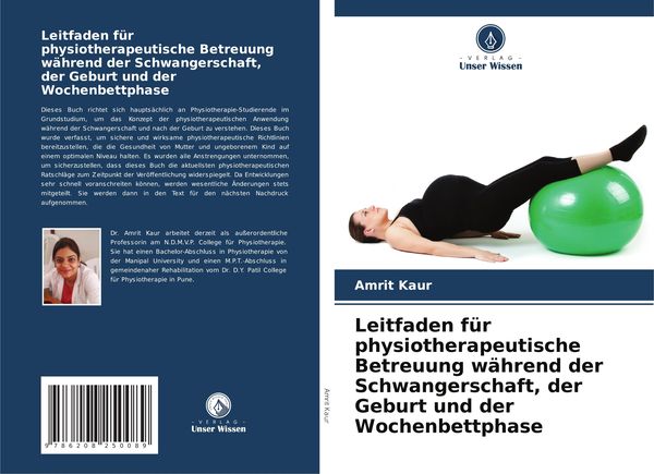 Produktbild: Leitfaden f&uuml;r physiotherapeutische Betreuung w&auml;hrend der Schwangerschaft, der Geburt und der Wochenbettphase