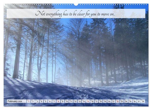 Produktbild: Breathe. See. Shift. Photographic and poetic inspiration for an alert life (High Quality Premium Wall Calendar 2026 DIN A2 landscape),CALVENDO 12 Mont