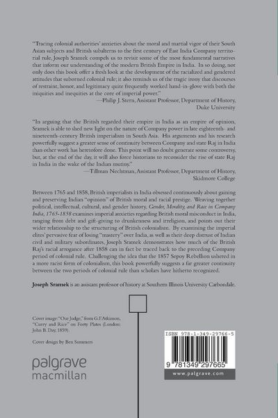 Produktbild: Gender, Morality, and Race in Company India, 1765-1858