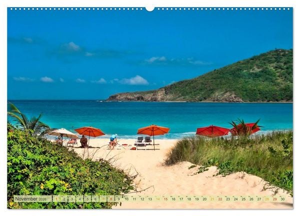 Produktbild: Die gro&szlig;en Antillen - Puerto Rico (Wandkalender 2026 DIN A2 quer), CALVENDO Monatskalender