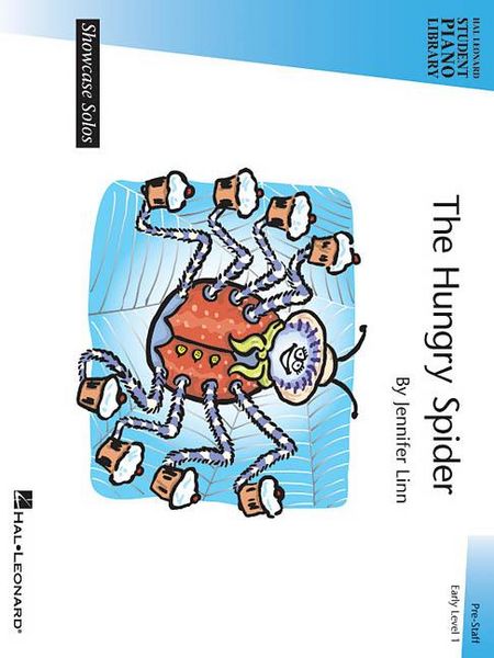 Produktbild: The Hungry Spider: Hal Leonard Student Piano Library Showcase Solos Early Level 1 (Pre-Staff)