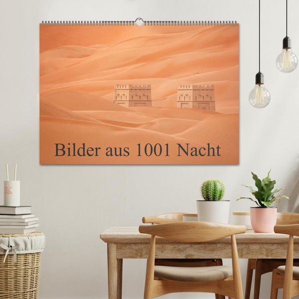 Produktbild: Bilder aus 1001 Nacht (Wandkalender 2026 DIN A2 quer), CALVENDO Monatskalender