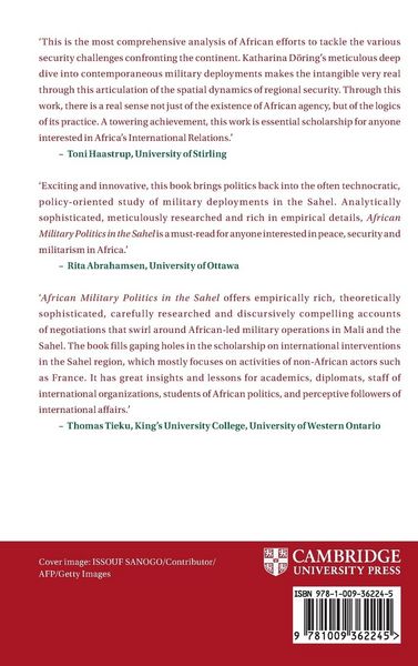Produktbild: African Military Politics in the Sahel