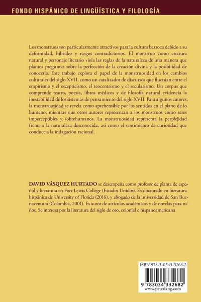 Produktbild: Monstruosidad y escepticismo barroco en la Espa&ntilde;a Imperial